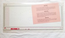 PC148 SILVER REED KNITTING MACHINE SET PUNCH CARDS RIBBER SRP50 SRP60 SRP60N X10