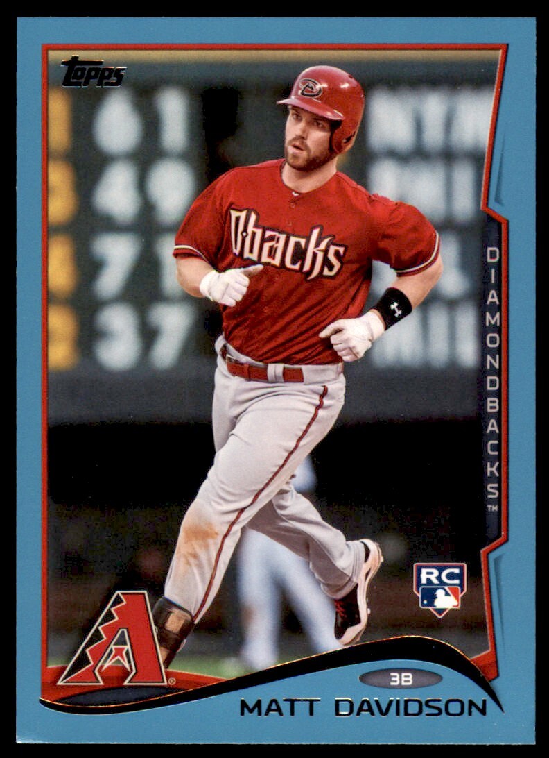 2014 Topps Walmart Blue #199 Matt Davidson RC Arizona Diamondbacks