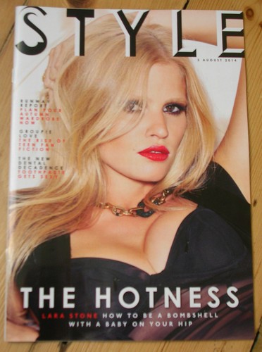 LARA STONE HARRY STILES FAN FICTION SUNDAY TIMES STYLE MAGAZINE 3 AUGUST 2014 - 第 1/1 張圖片