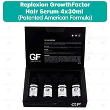 Replexion Growth Factor Hair Serum 4x30ml (Patented American Formula)