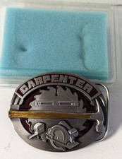 NEW OLD STOCK 1991 SISKIYOU BELT BUCKLE ... CARPENTER