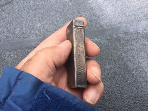 Vintage Sterling Silver Dunhill London Cigarette Lighter No Reserve - Picture 4 of 8