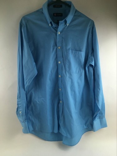Chaps Classic Fit Twill Button Up Dress 