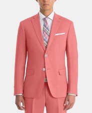 Lauren Ralph Lauren Mens Linen Suit Separate Sportcoat, 38 Short