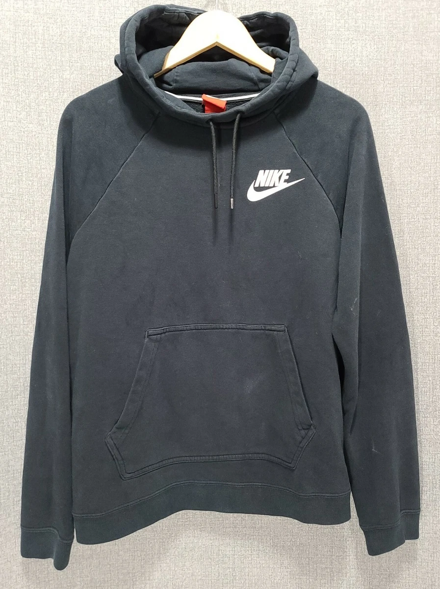 Nike rally 2024 pullover hoodie black