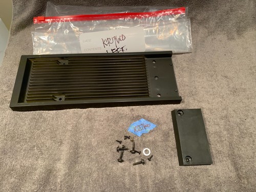 Kenwood KR-7600 Stereo Receiver Parting Out Left Panels and Screws