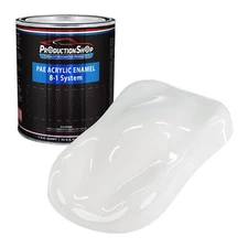 ProductionShop 1 Quart High Gloss Super White Acrylic Enamel Auto Paint