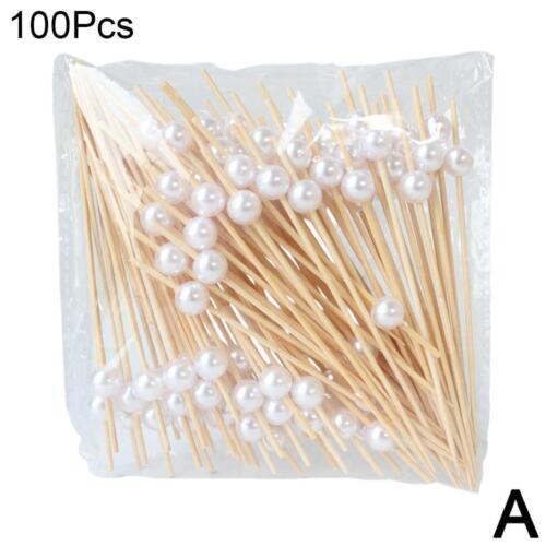 100 Pcs Cocktail Picks Disco Ball Decorative Toothpicks for Appetizers Wood N2G7 - Picture 18 of 20