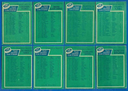 1976-77 OPC 76-77 O PEE CHEE NHL HOCKEY CARD & ERROR VARIATION 132-264 SEE LIST - Picture 26 of 345