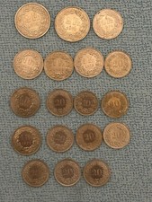 LOTTO MONETE SVIZZERE   FRANCHI