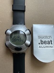 Swatch.beat Alumini WEBSTREAM Black | eBay