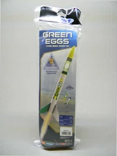 ESTES GREEN EGGS FLYING MODEL ROCKET KIT EGG HAULER intermediate EST7301 NEW