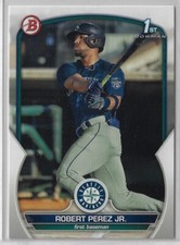 2023 Bowman - Prospects 1st Robert Perez Jr. #BP-124 (RC) Seattle Mariners
