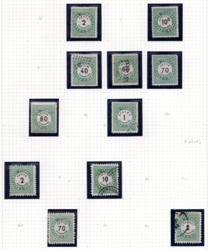 GRECIA TURQUÍA 1875||1912 COLECCIÓN ESPECIALIZADA DE CUOTAS POSTALES COMO NUEVAS Y USADAS - Imagen 2 de 6