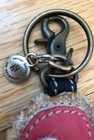 NWOT Hayden Harnett Pink & Gold Bird Key Chain Bag Charm - Anthropologie — photo 4