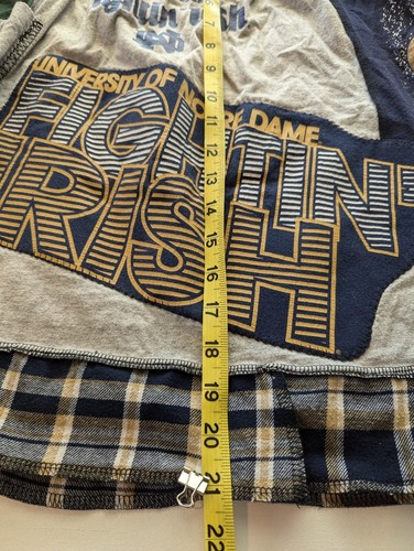 Notre Dame Fightin' Irish Unique Skirt by A Vintage Past With a Funky Future - Picture 6 of 15