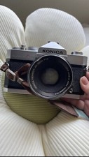 Konica Autoreflex camera with Hexanon 52 mm f1.8 lens