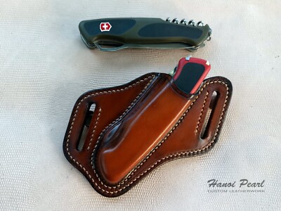 Custom Leather Sheath for Victorinox / Wenger RangerGrip 78, 79