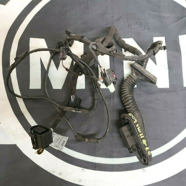 2007-2010 MINI COOPER LEFT DRIVER DOOR WIRING HARNESS R55 R56 R57 OEM