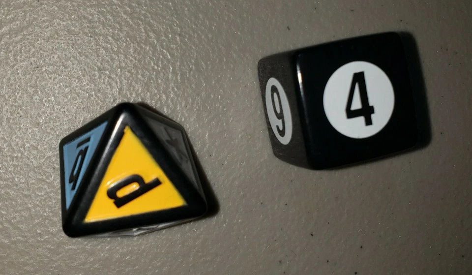 2003 Scene It the DVD game Replacement Parts Buzz and Trivia cards dice movers - Image 3 of 4