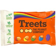 Treets Peanuts Erdnüsse im bunten Zuckerscho...