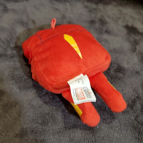 Marvel Avengers Iron Man Clip On Square Plush, 6" - Picture 4 of 8