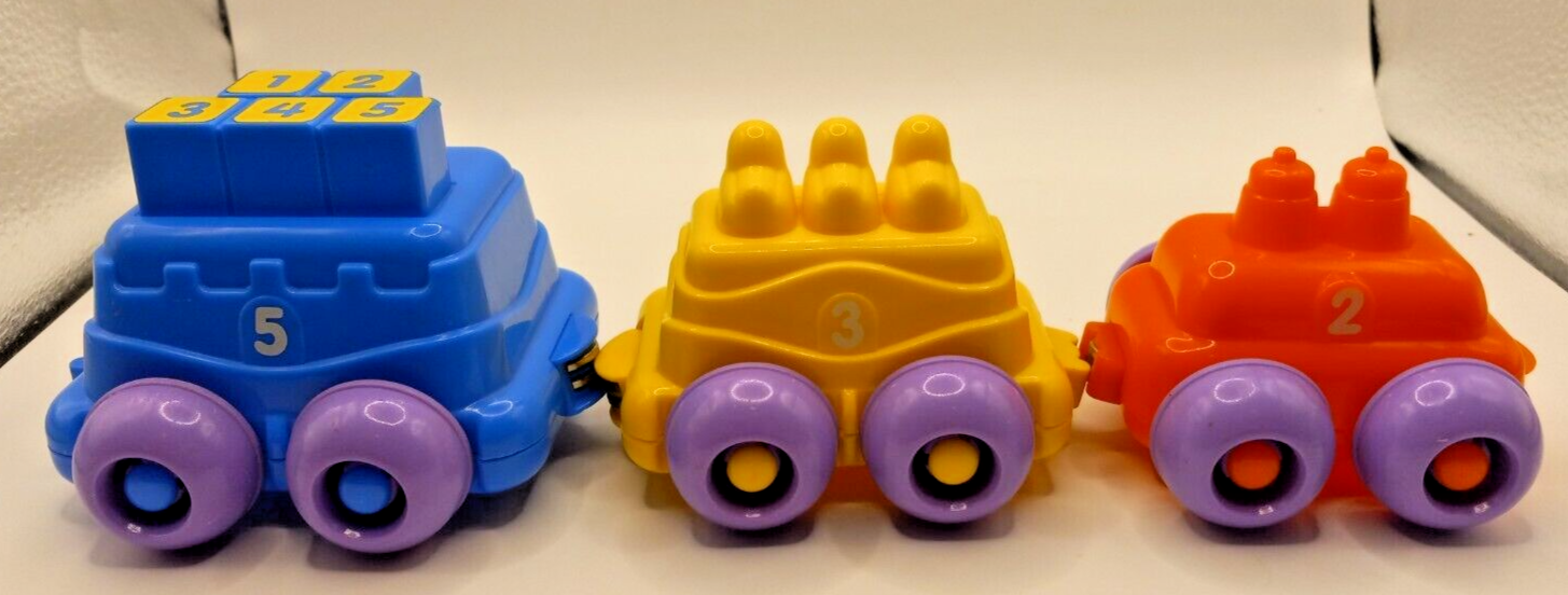 Leapfrog Train Car Learning Connections Replacement Numbers 2,3,5 Box