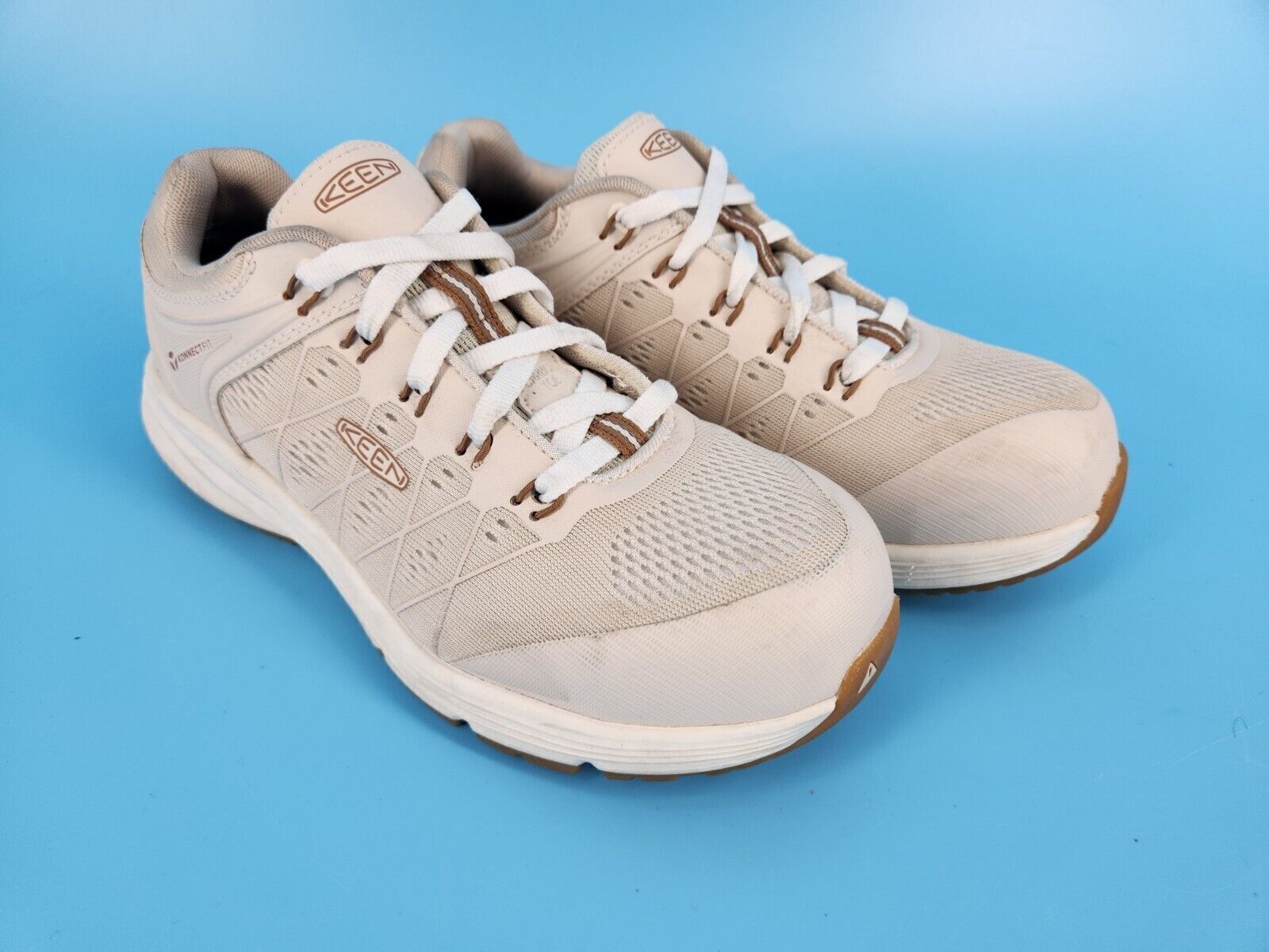 Scarpe da ginnastica Keen Utility donna 8 5 W Vista sicurezza viola utility punta acciaio NUOVE