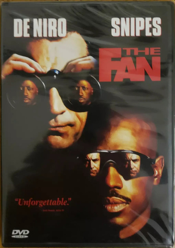The Fan (DVD, 1996) Robert De Niro, Wesley Snipes, Ellen Barkin  New, Sealed