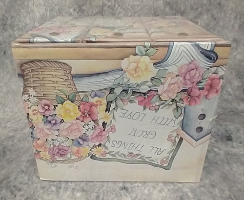 LaVie The Ring Max Library 3 Binder Photo Albums & Storage Box Floral NEW Sealed - Picture 8 of 11