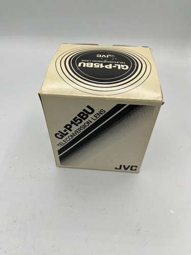 JVC GL-P15BU TeleConversion Lens JAPAN / COMPLETE IN BOX VINTAGE CAMERA