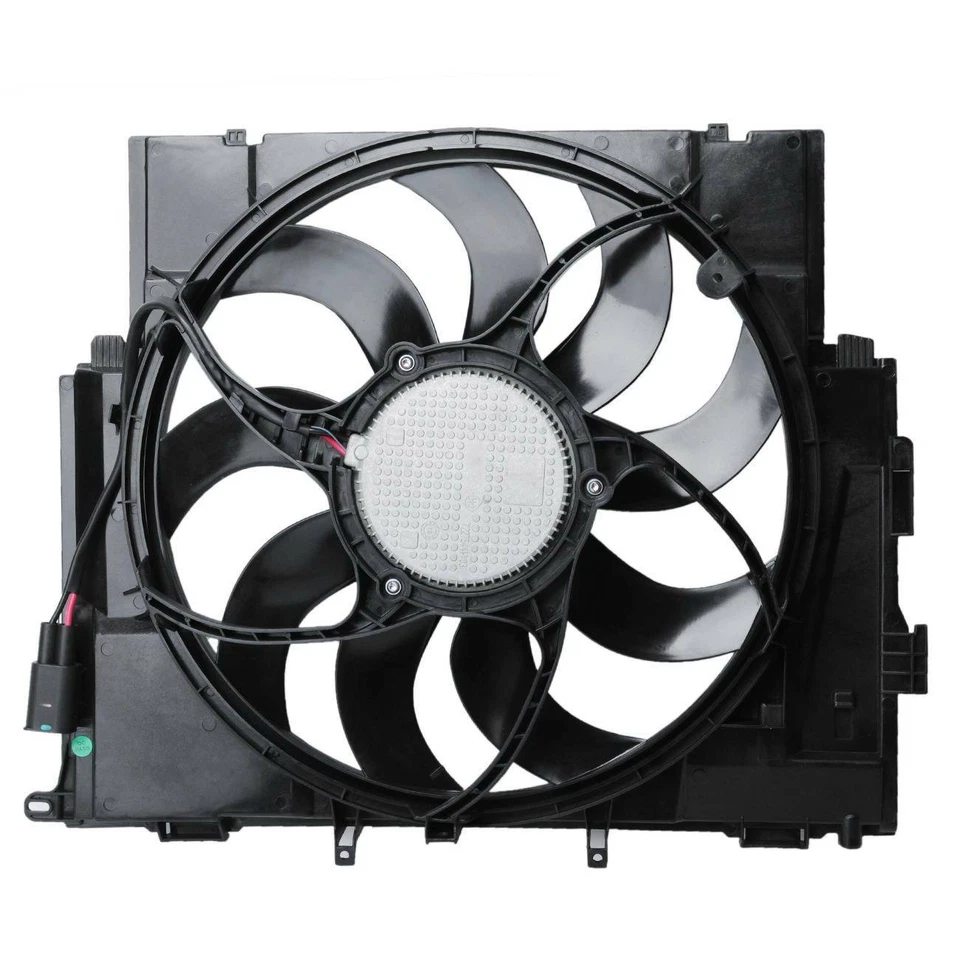 Вентилятор охлаждения радиатора в сборе с двигателем для BMW F10 528i 528i xDrive 2012-2016 годов выпуска - Изображение 2 из 4