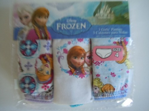 DISNEY FROZEN SUPER CUTE LITTLE GIRLS' PANTIES SIZE 4 YOU GET 3 PANTIES IN TOTAL - Picture 2 of 8