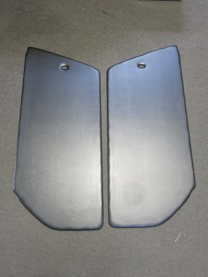 Par de vinilo negro panel puerta Porsche 911 1974-1989 carrocería G Foto 2 de 4