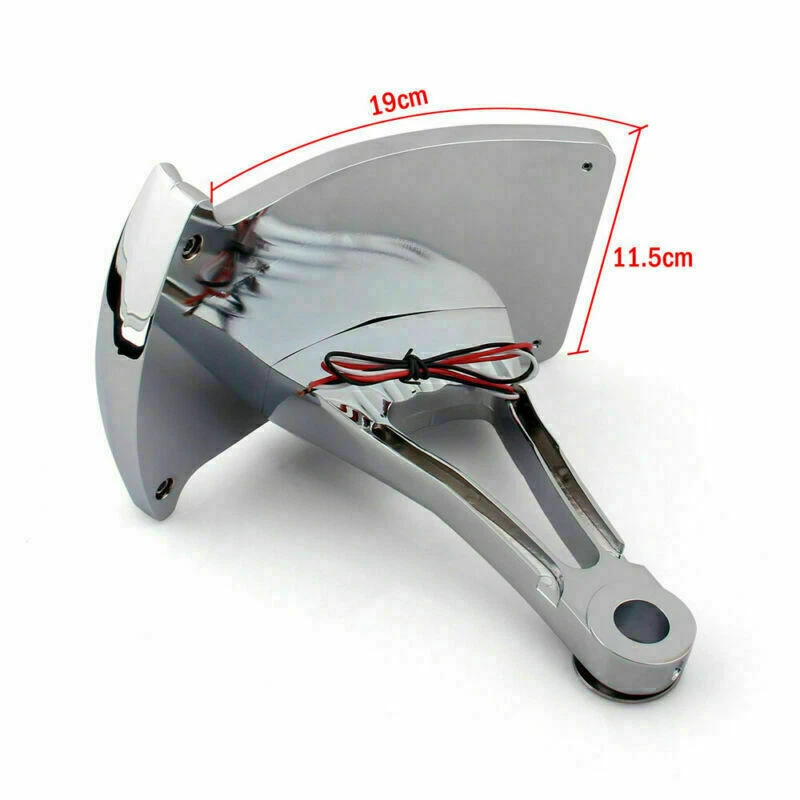 Luz de freno trasera LED de montaje lateral de 12 V para Honda Yamaha Kawasaki ⏳, Foto 3 de 4