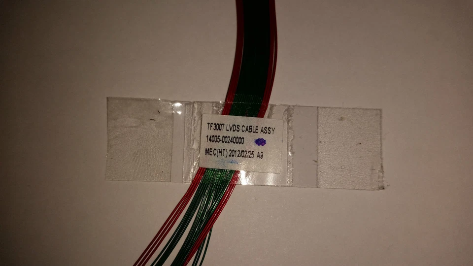 LVDS Screen Cable 14005-00240000 FOR 10.1" TABLET ASUS Transformer Pad TF300T - Image 3 of 3