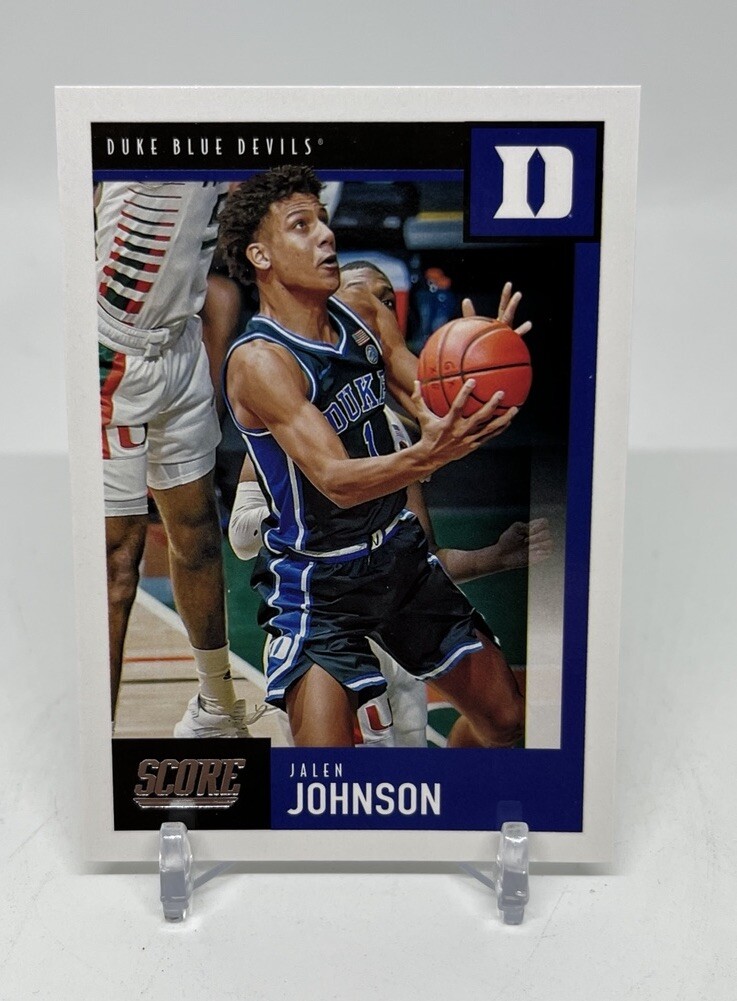 2021 Panini Chronicles Draft Picks Jalen Johnson Score #397 RC