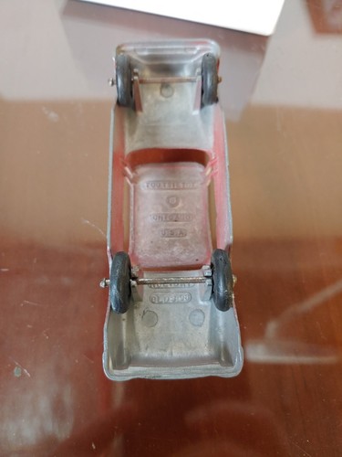 Vintage 1955 Tootsie Toy Oldsmobile 98 Holiday 4.25" Red - Picture 7 of 8