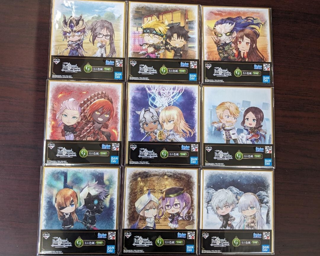 Fate Grand Order FGO Cosmos in the Lostbelt Shikishi Art Board All