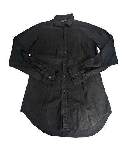 POLO RALPH LAUREN Men's Dark Navy Button Down Shirt Size Medium NWD