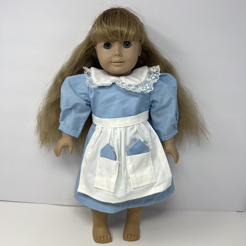 American Girl Kirsten Larson Doll: Pleasant Company 22H9 in Blue Dress