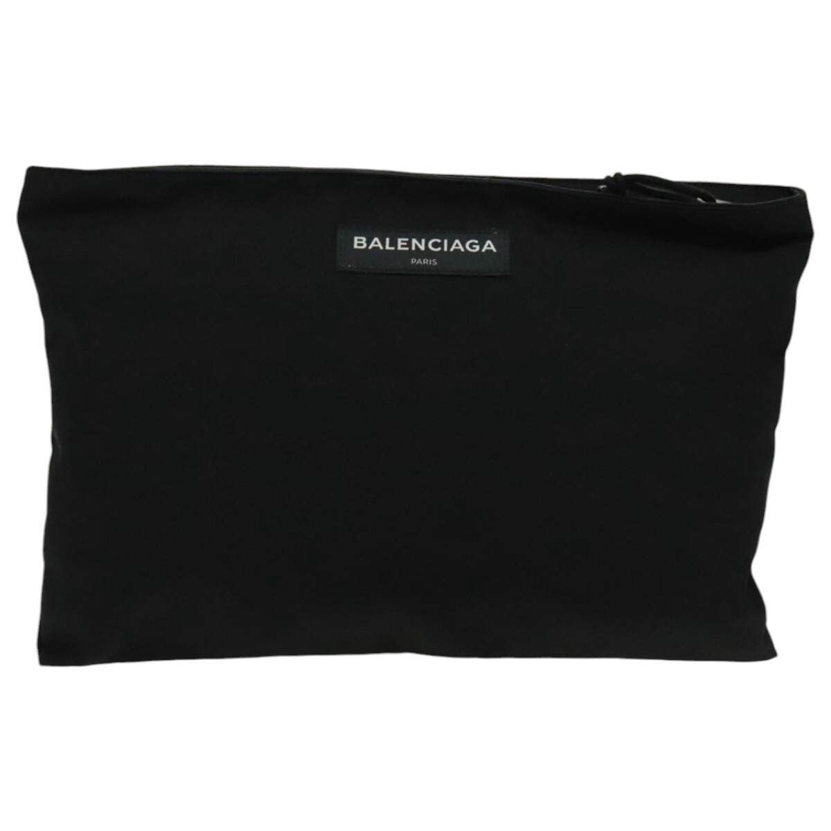Balenciaga Black Canvas Clutch Bag Authentic | eBay
