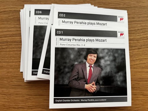 Murray Perahia plays Mozart: The Piano Concertos 12 CD Box Set Sony - Picture 4 of 4