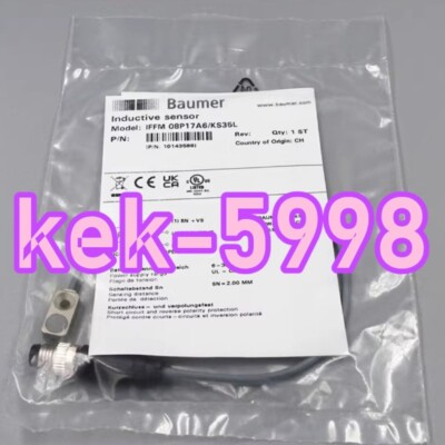 1PC Neu Baumer IFFM 08P17A6/KS35L 10143586 sensor #CL