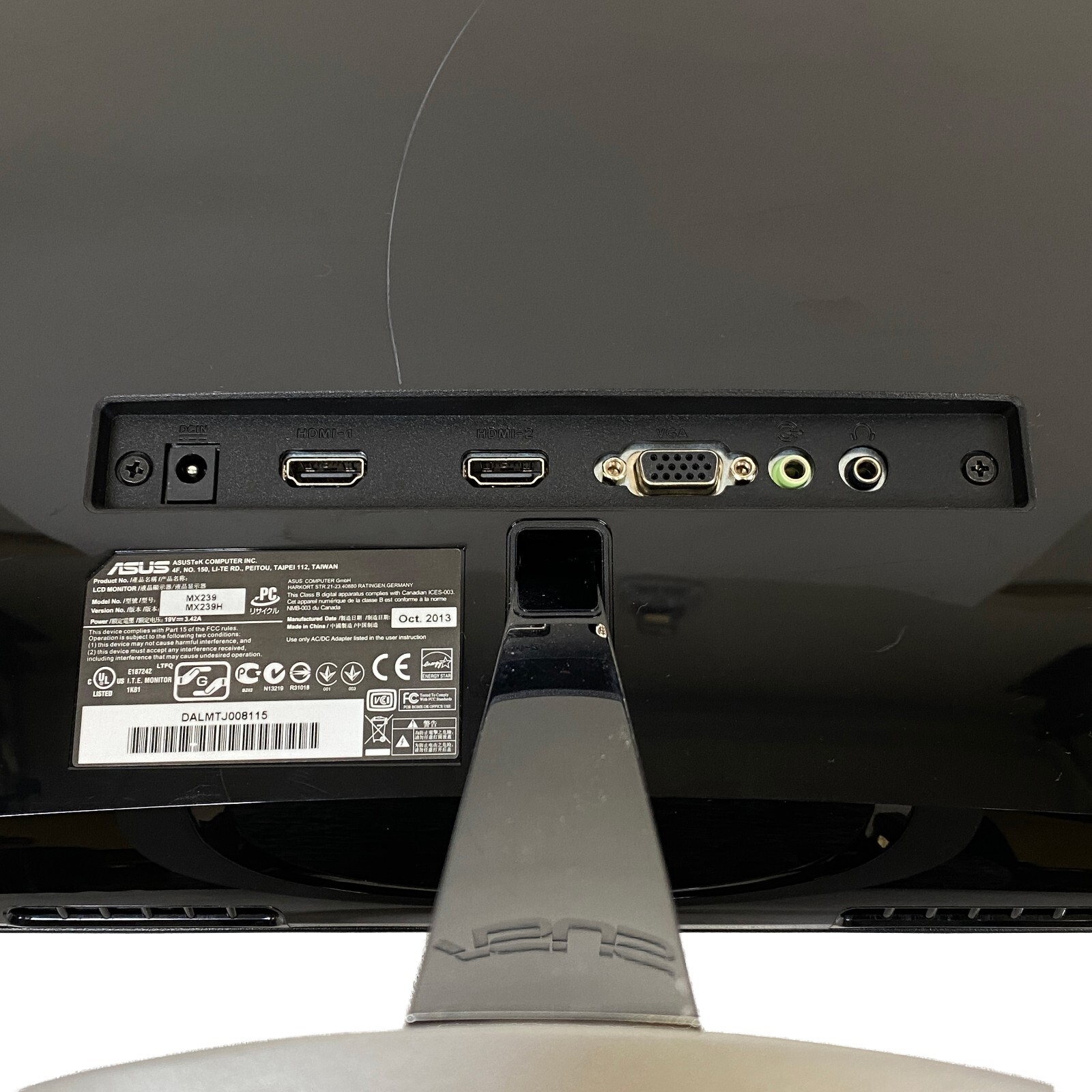 Asus MX239h 23" LED Monitor (No AC Adapter) eBay