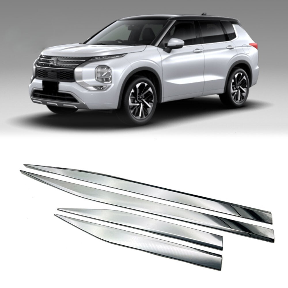 For 2024 Mitsubishi Outlander Car Accessories Door Body Molding Protector Trim