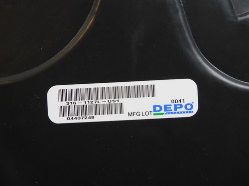 NEW-Fits-2002-2003 Mazda Protege Depo 316-1127L-US1 Drivers Side Headlight Assy. - Picture 5 of 8