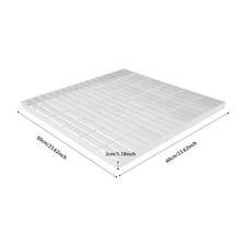 Driveway Drain Cover Steel Grate B125 Class Channel 23.6x23.6in USA
