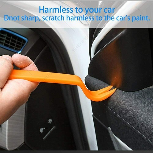 4PC Auto Car Door Trim Removal Tool Pry Panel Dash Radio Body Clip Installer Kit - Bild 7 von 11