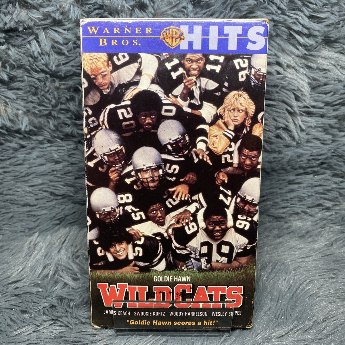 Wild Cats 1986 VHS 80s teen football comedy Goldie Hawn nudity